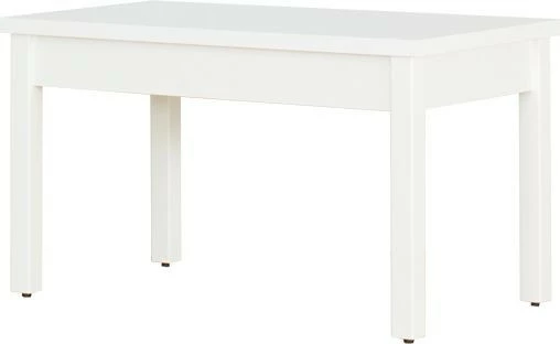 Stolik prostokątny pełny 100 cm (biały)