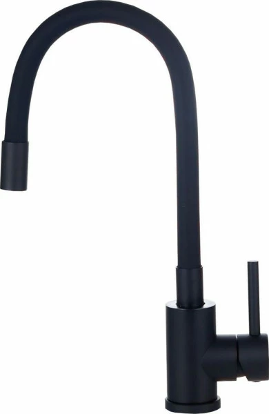 Bateria zlewozmywakowa stalowa MAGGIE 6 (czarna)