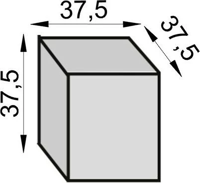 Pufa Afrodyta D (plusz srebrzysty)