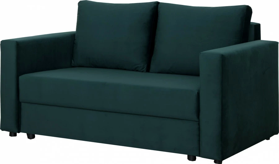 Sofa rozkładana Milano (plusz zieleń)