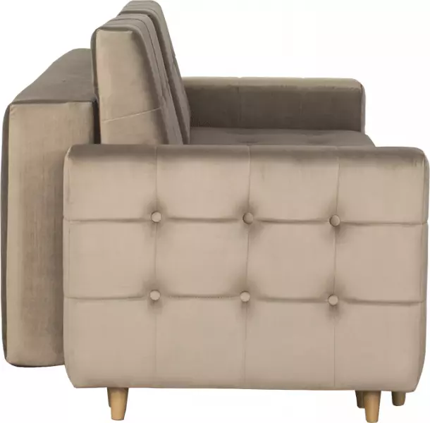 Sofa Paris (plusz brąz)