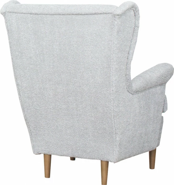 Fotel Werina (boucle szary)