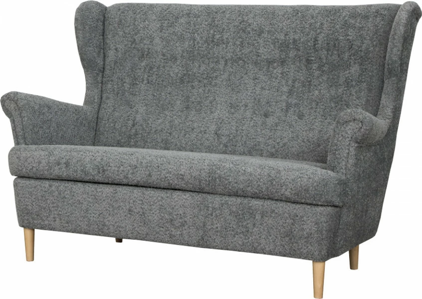 Sofa 2-osobowa Werina (boucle grafit)