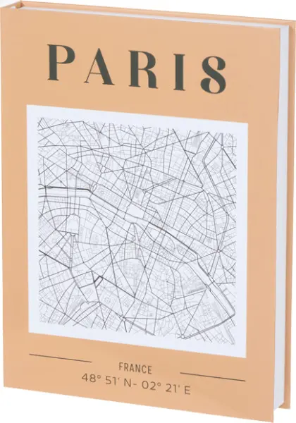 Książka dekoracyjna City Books 4 Paris