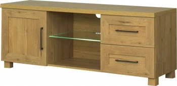 Stolik RTV 138 cm Majorka (dąb Soma ciemny) 