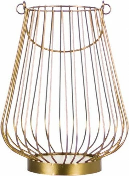 Lampion mały Marilena (złoty) 