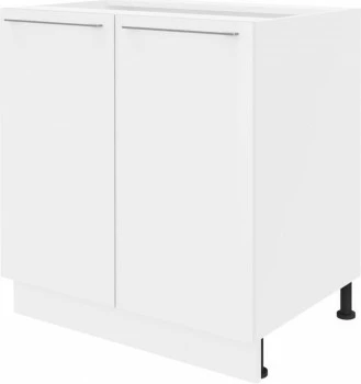 Szafka 80 dolna Loara (biały połysk) 