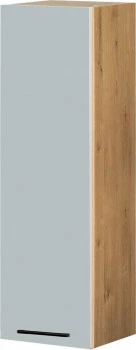 Szafka 30 górna prawa Monia 100cm (szary/dąb Soma ciemny)