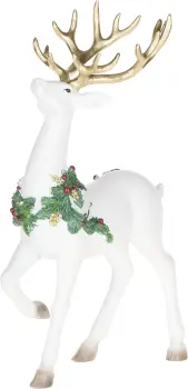 Jelonek Classic Christmas 206 (biały/złoty) 